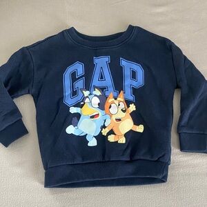 GAP Kids Navy Bluey and Bingo Sweatshirt